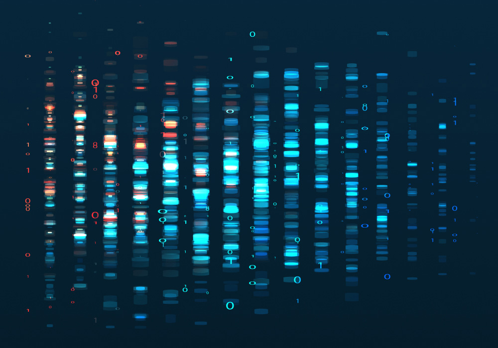 abstract NLP graphic design