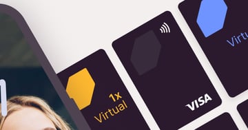 Payment cards illustration.