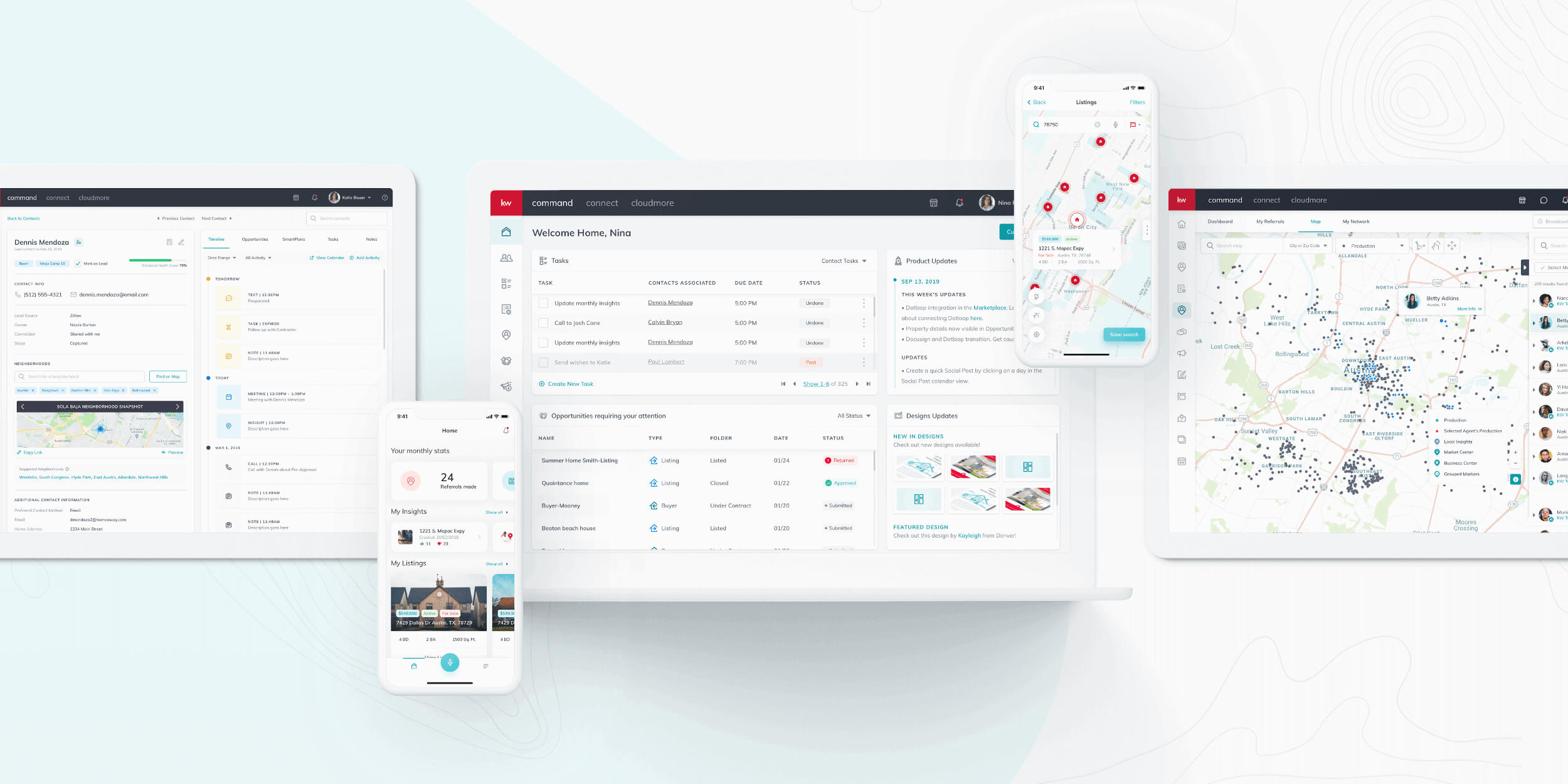 Keller Williams dashboard