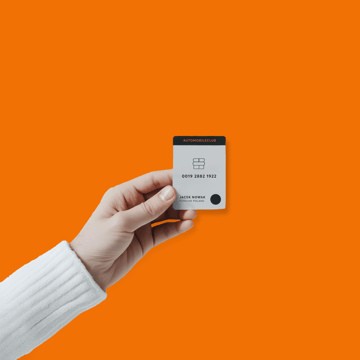 Automobile club orange square preview