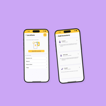 Merck flutter app lavender square preview