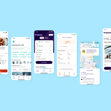 Silk blue square preview