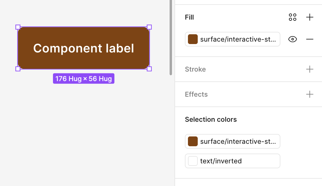 Silk Manual honey palette a primary button