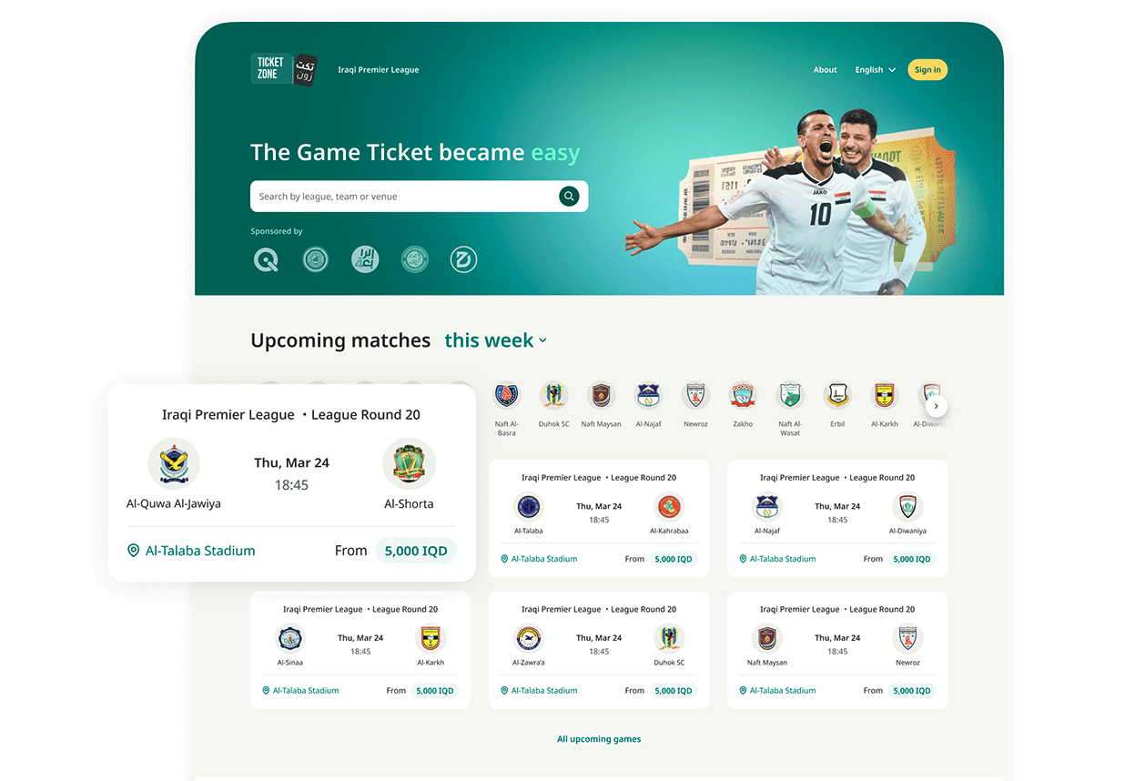 ticketzone webdevelopment